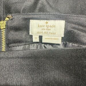 Kate Spade shirt the rules pencil skirt size 0